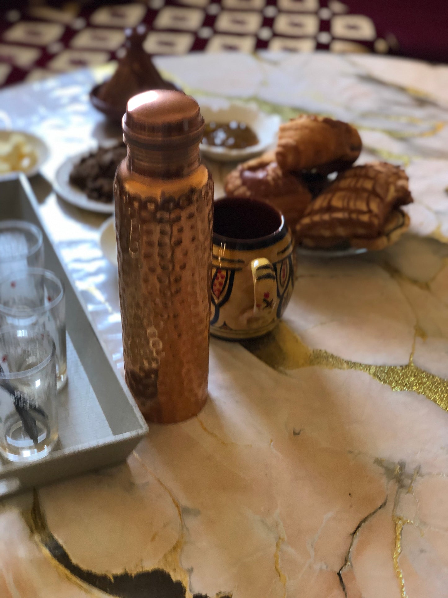 Sajda® قنينة النحاس التقليدية